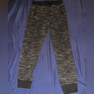 Free Planet Boys Black and Gray Jogger Pants Lounge size 14/L